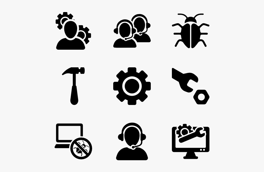 Jpg Free Stock Service Clipart Transparent Free - Automatic Call Distribution Icon, Transparent Clipart