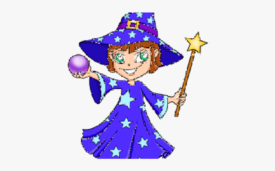 Female Wizard Clipart, Transparent Clipart