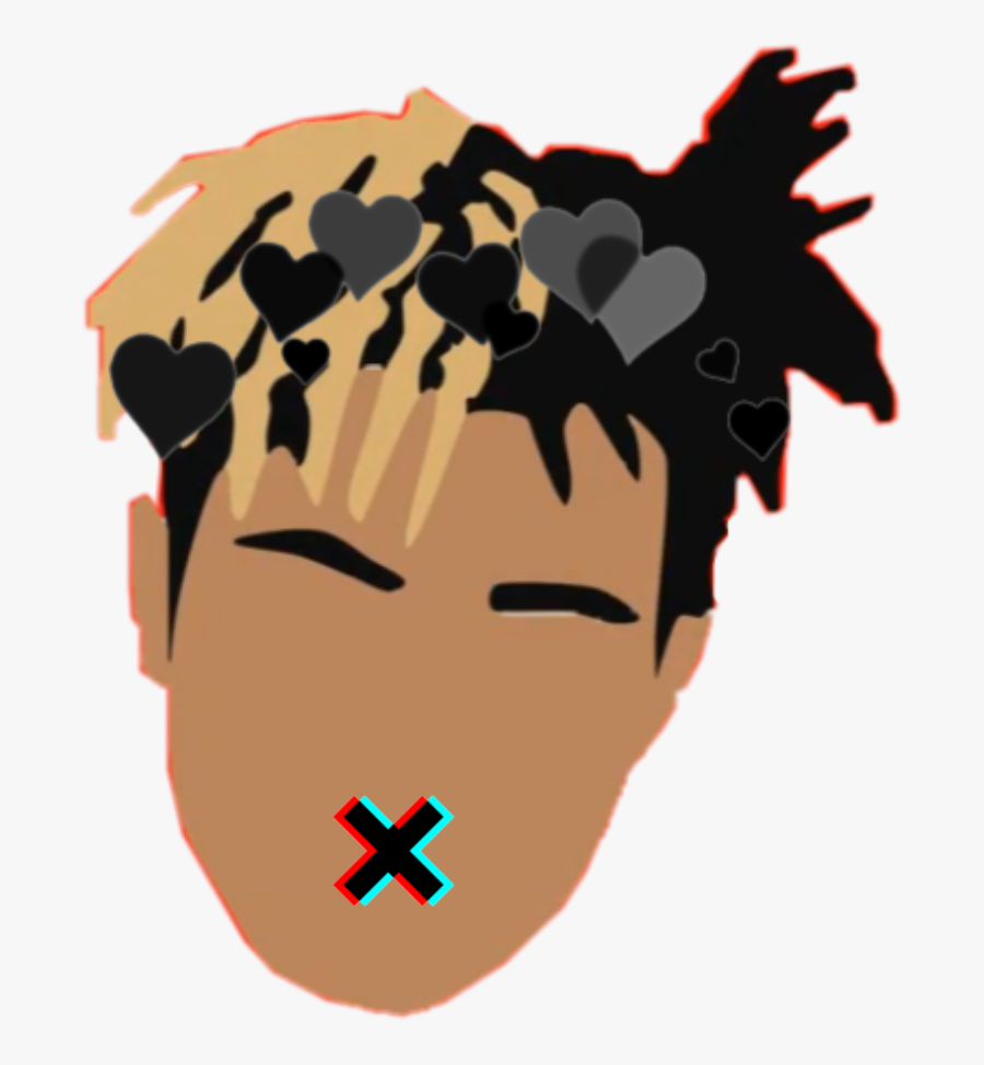 #xxxtentacion #rip #rest - Pelo De Xxxtentacion Png, Transparent Clipart