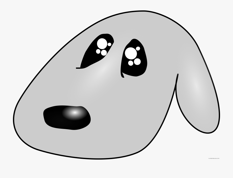Sad Dog Animal Free Black White Clipart Images Clipartblack - Puppy, Transparent Clipart