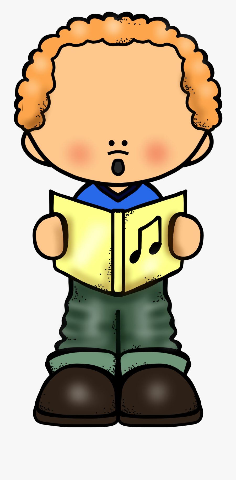 Music - My Face Template Printable, Transparent Clipart