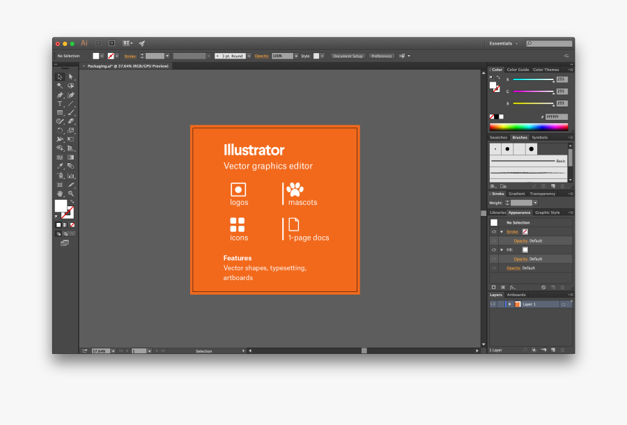 Clip Art Adobe Illustrator File Type - Multimedia Software, Transparent Clipart