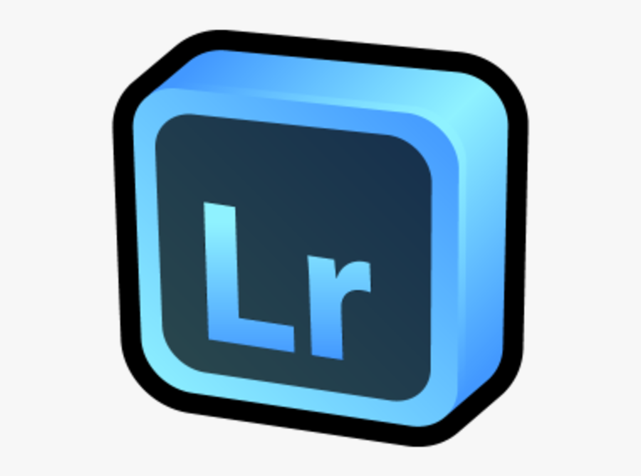 Adobe Lightroom Logo 3d, Transparent Clipart