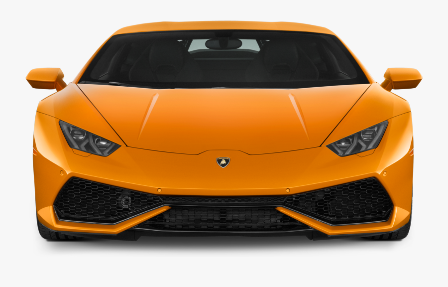 Lamborghini Front View Png, Transparent Clipart