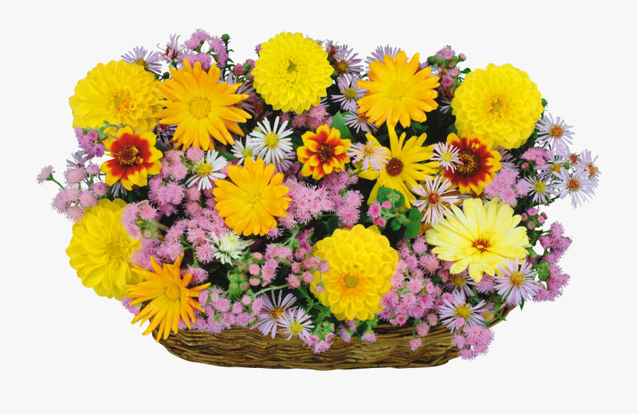 Svg Black And White Download Basket Of Flowers Clipart - Transparent Basket Of Flowers, Transparent Clipart