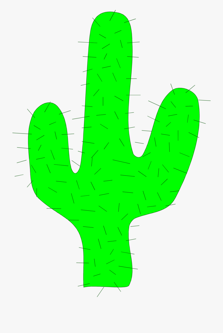 Cactus Clipart Preschool - Eastern Prickly Pear, Transparent Clipart