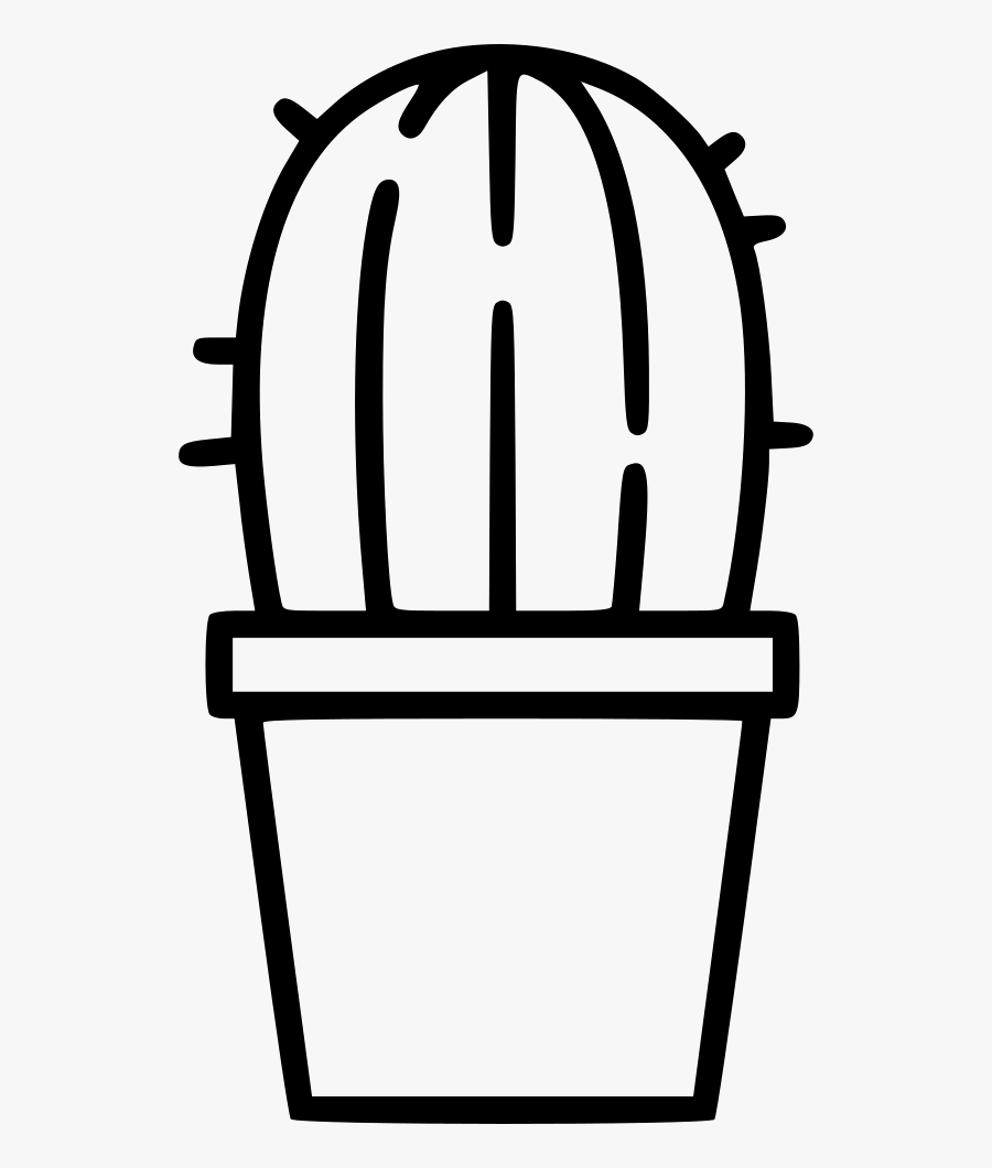 Transparent Cactus Clipart Png - Cafe Clipart Black And White, Transparent Clipart