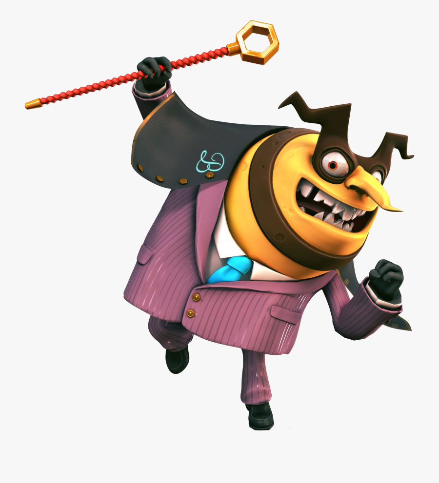 Robber Clipart Antagonist - Yooka Laylee Capital B, Transparent Clipart