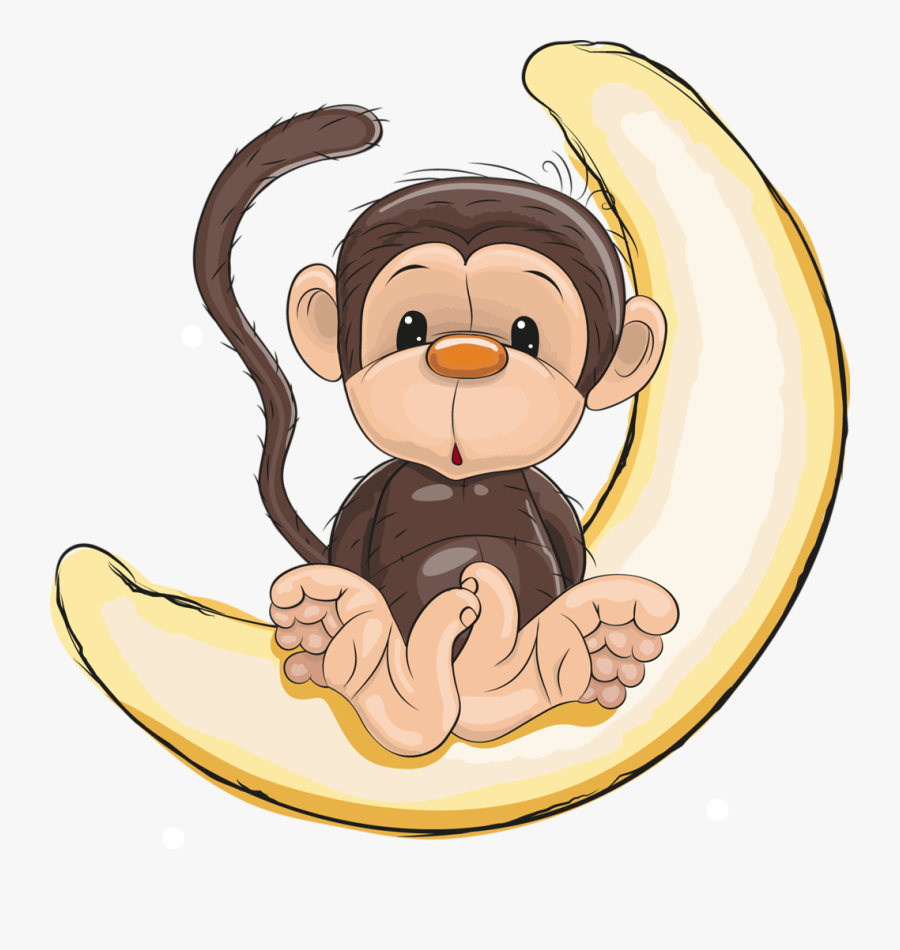 Gorilla Clipart Wild Animal - Cute Cartoon Monkey, Transparent Clipart
