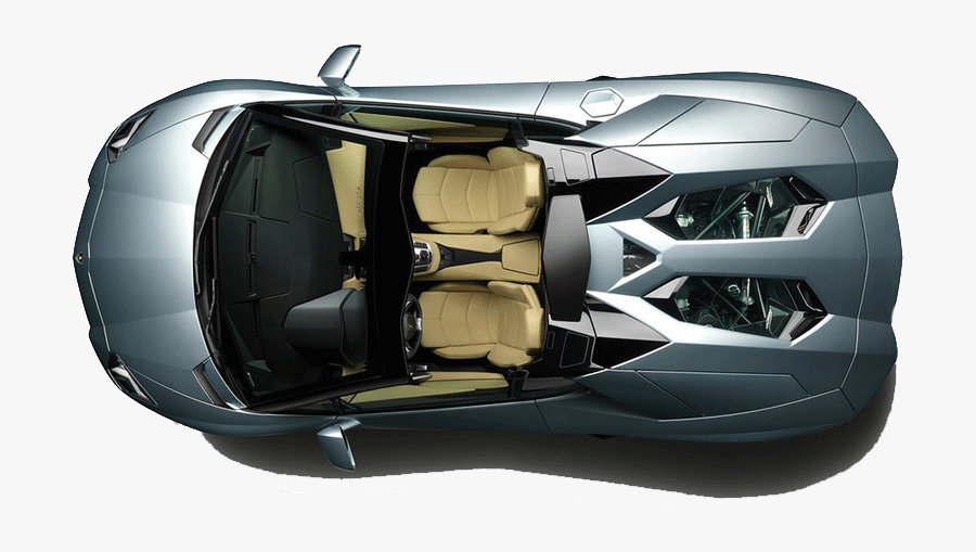 Lamborghini Car Top Gallardo Sports Design Of Clipart - Top Of Lamborghini Aventador, Transparent Clipart