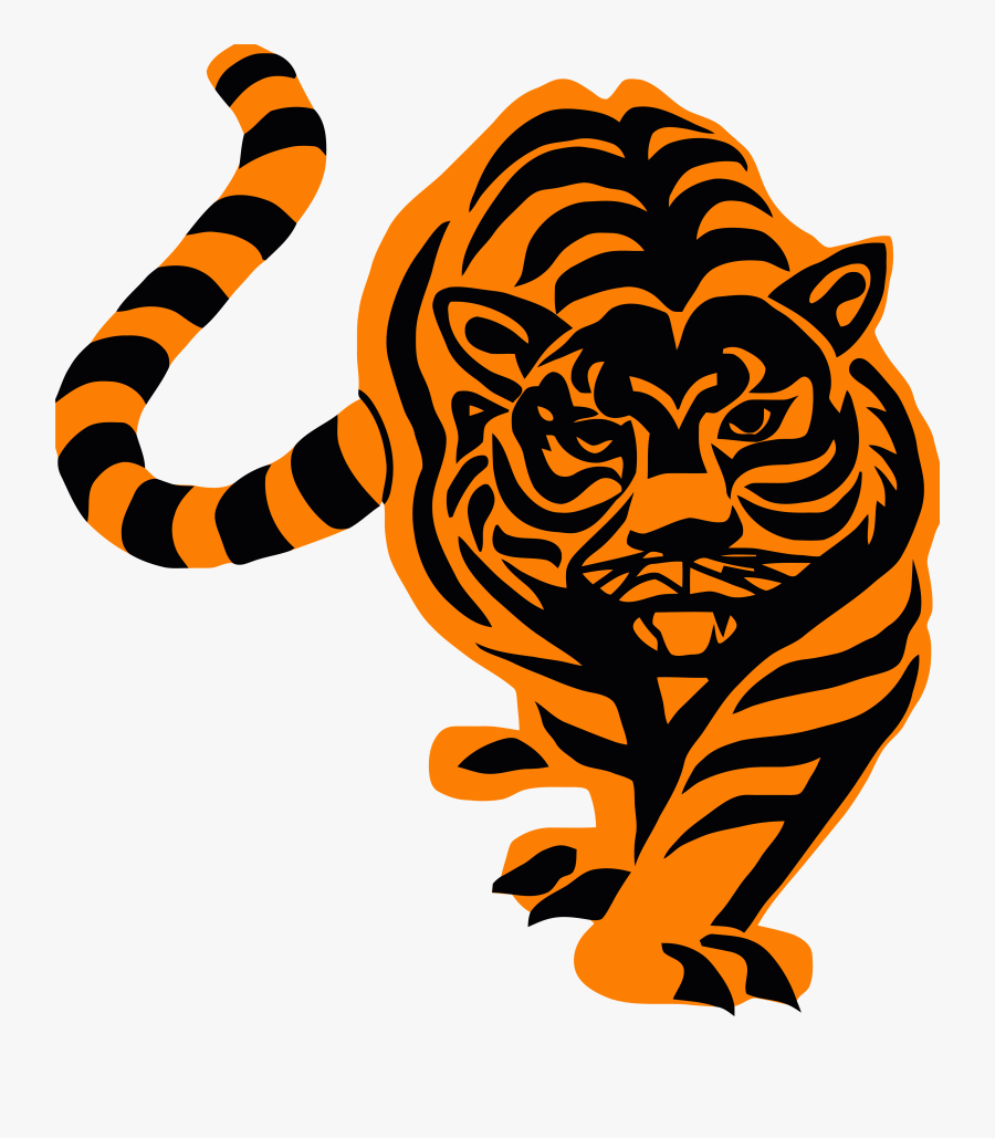 Dark Color Tigger Image, Transparent Clipart