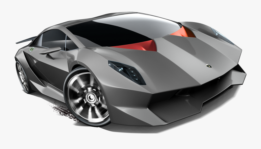 Transparent Lamborghini Png - Hot Wheels Lamborghini Sesto Elemento, Transparent Clipart