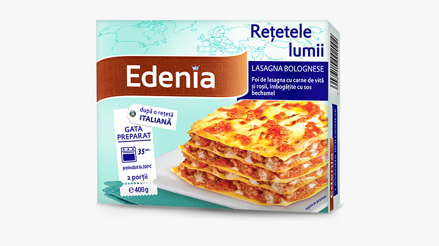 Lasagne Bolognese Sauce Recipe Vegetarian Cuisine Food - Edenia, Transparent Clipart