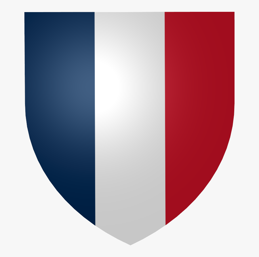 Transparent French Flag Clipart - France Flag Coat Of Arms, Transparent Clipart