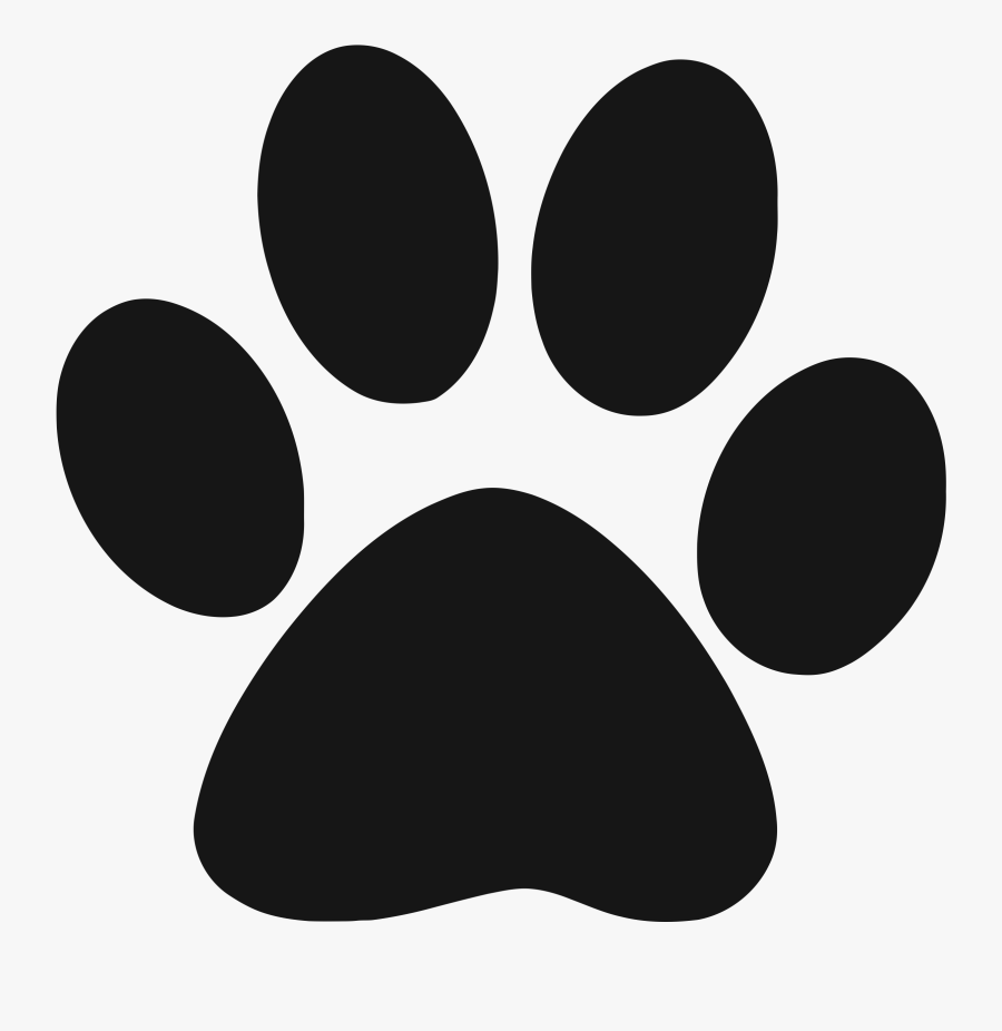 Dog Friendly - Cat Paw Clip Art, Transparent Clipart