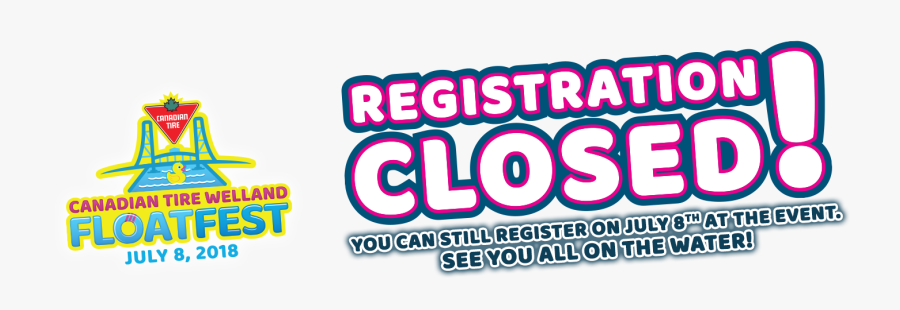 Canadian Tire Welland Floatfest - Graphic Design, Transparent Clipart