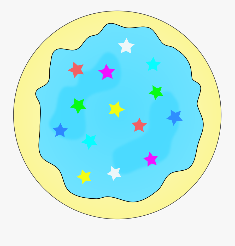 Frosting & Icing Biscuits Sugar Cookie Black And White - Clip Art Sugar Cookies, Transparent Clipart