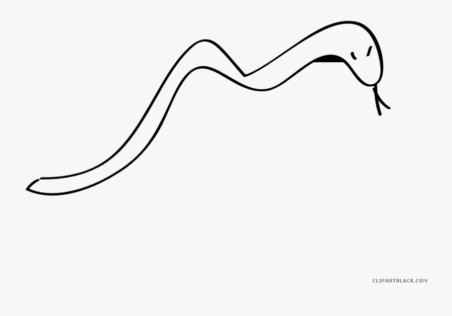 Transparent Snake Silhouette Png - Clip Art, Transparent Clipart