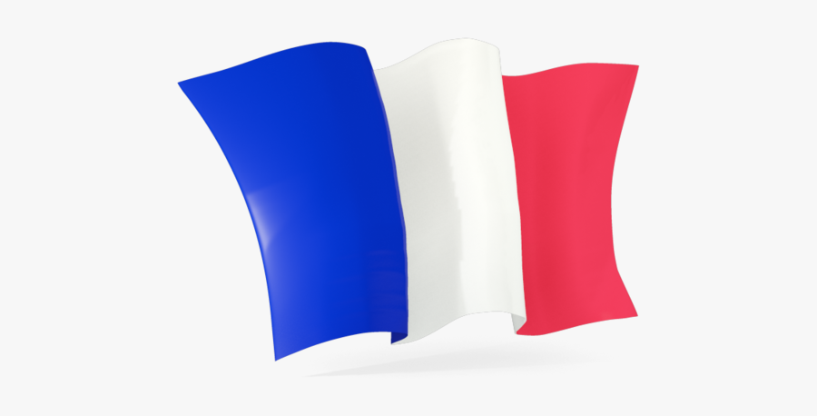 France Flag Icon Png - Waving Flag Illustration Of Flag Of France, Transparent Clipart