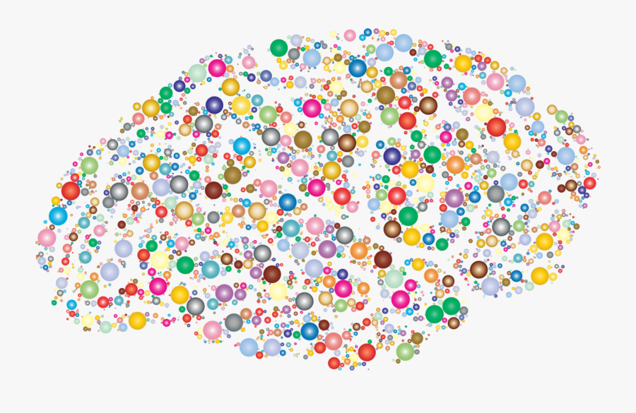 Transparent Cupcakes With Sprinkles Clipart - Circle, Transparent Clipart