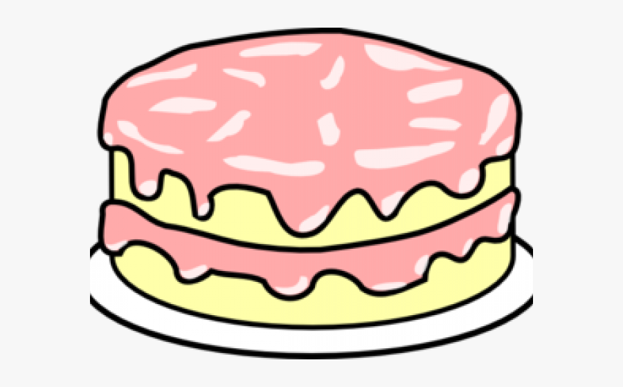 Cake Pic For Coloring, Transparent Clipart