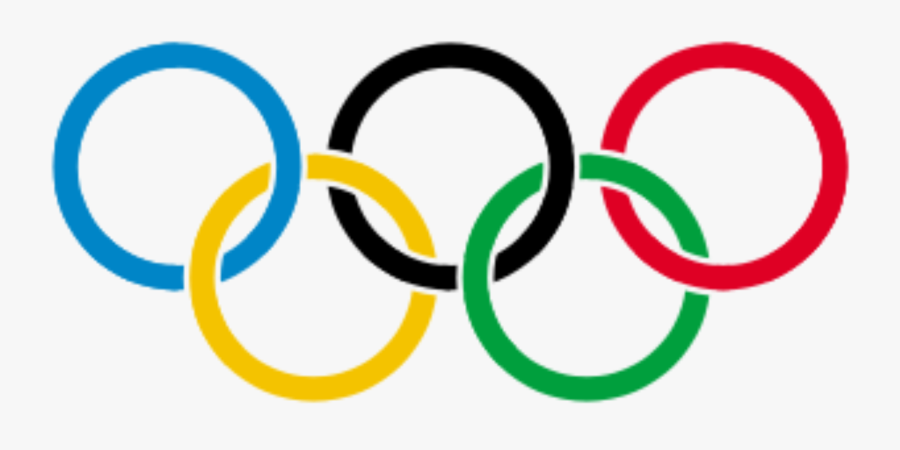 Olympic Clipart Synchronized Swimming - Olympic Rings Png, Transparent Clipart