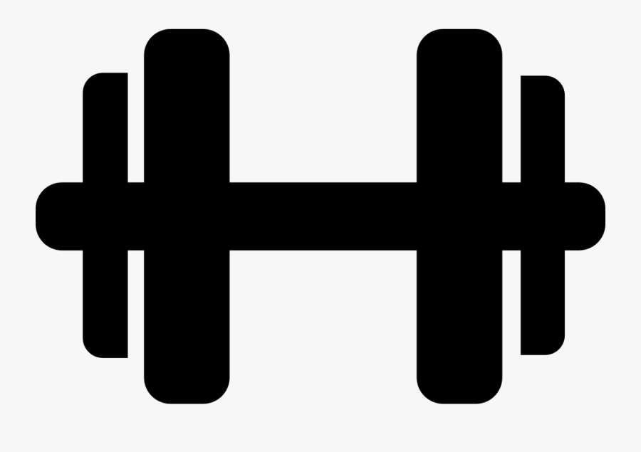 Dumbbell Svg Png Icon Free Download - Icono Mancuerna Pesas Png, Transparent Clipart