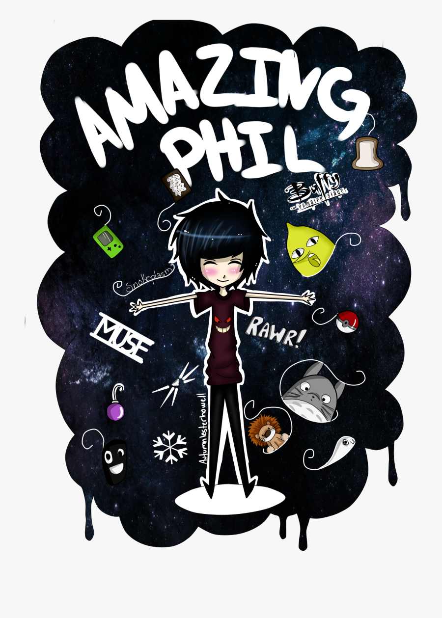 Transparent Phil Lester Png - Dan And Phil Wallpaper Phone, Transparent Clipart