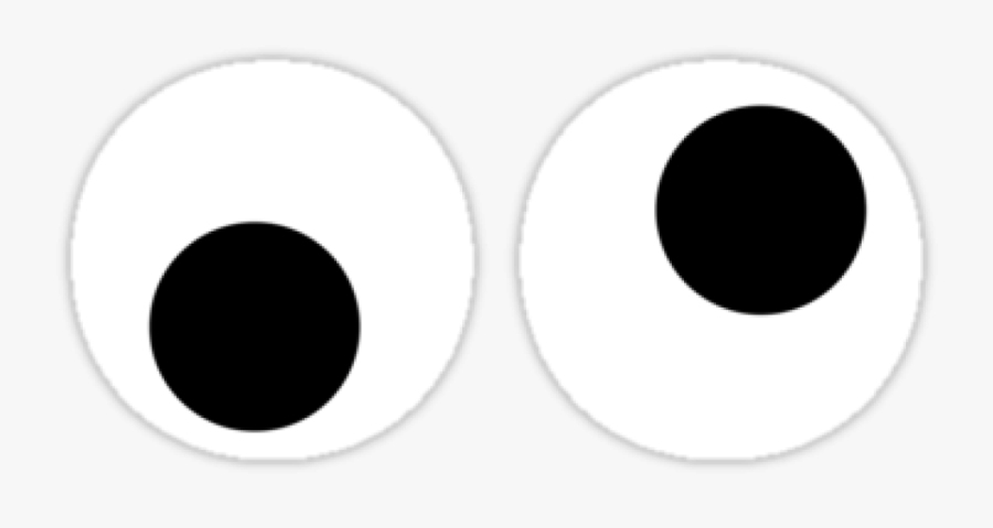 Googly Eyes Clear Background, Transparent Clipart