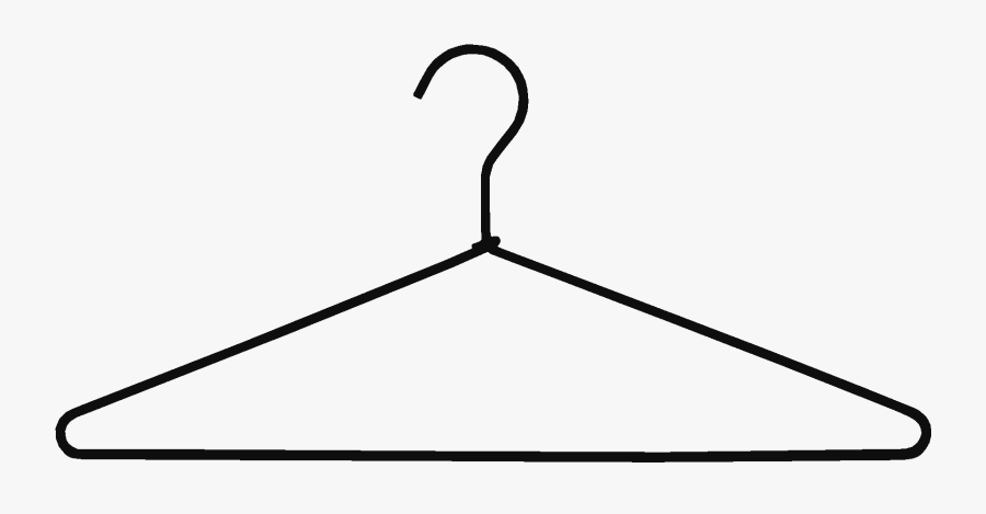 Transparent Clothes Rack Png - Coat Hanger Clip Art, Transparent Clipart