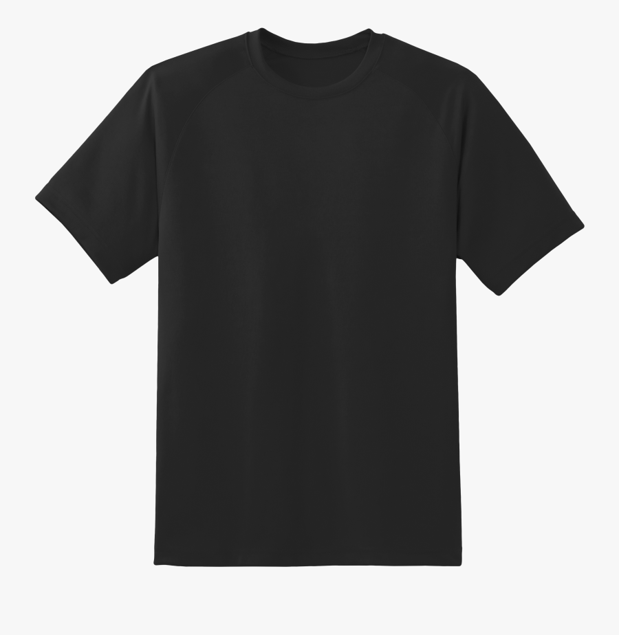 Shirt Sleeve Top T-shirt Black Clothing Clipart - Plain T Shirt Png, Transparent Clipart