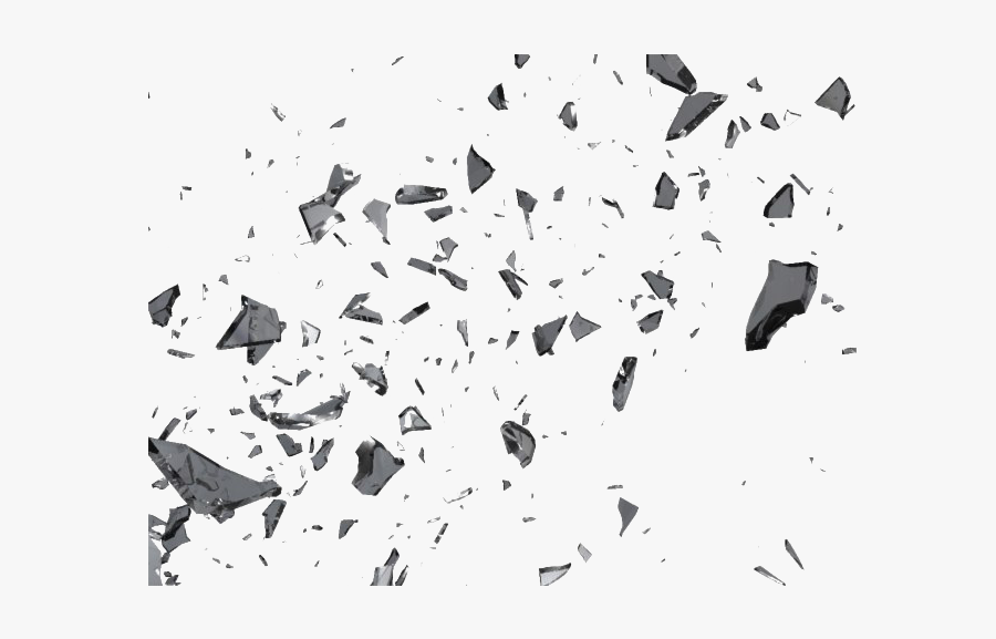 Shattered Glass Effect Png, Transparent Clipart