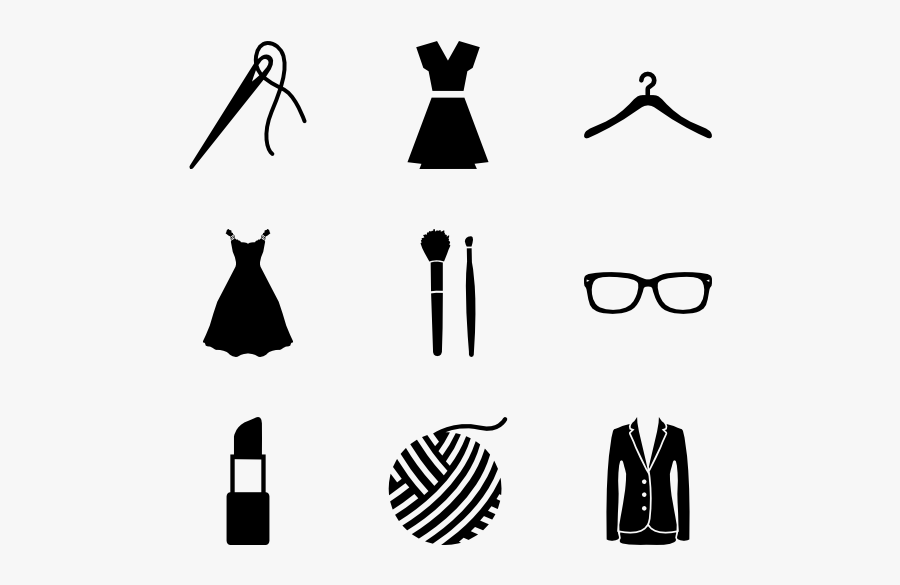 Stylish Icons - Transparent Background Fashion Icon Png, Transparent Clipart