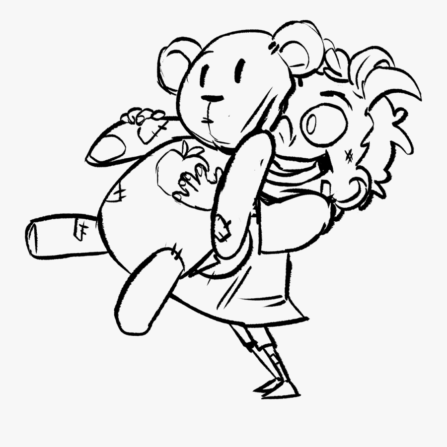 Flash Kid With Gimme The Teddy Bear, Transparent Clipart