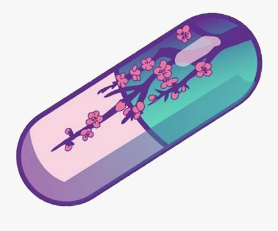 Vaporwave Aesthetic Png, Transparent Clipart