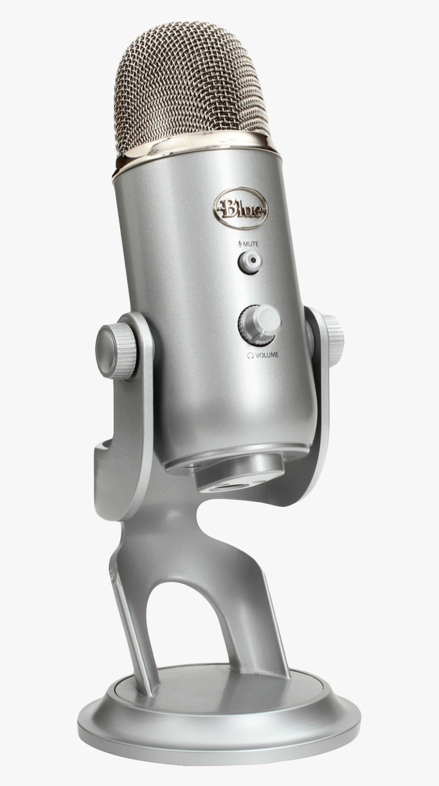 Blue Yeti Microphone Transparent, Transparent Clipart