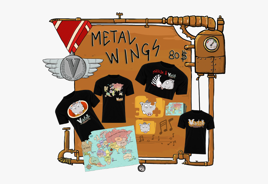 Viktor A Steampunk Adventure - Cartoon, Transparent Clipart