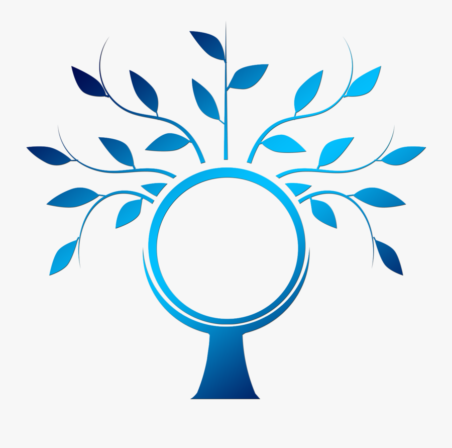 Green Tree Silhouette, Transparent Clipart