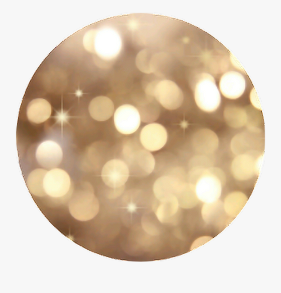Sparkle Shine Glitter Brown Aesthetic Aestheticcircle - New Years Twinkle Lights, Transparent Clipart