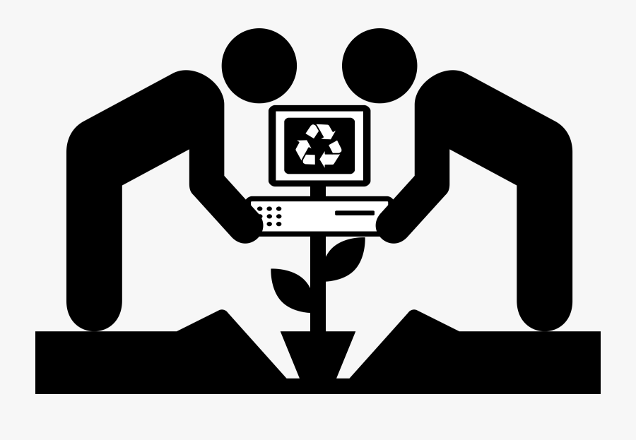 Clipart Black And White Stock Community Center Big - Community Garden