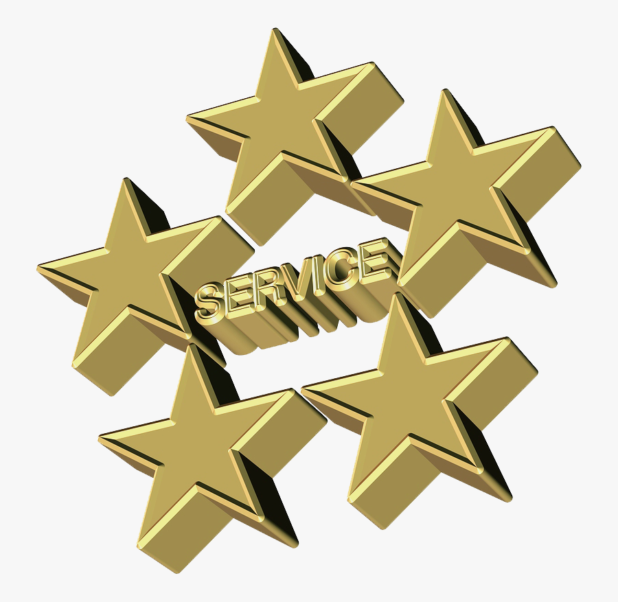 Award Clipart Star Month - Service Award, Transparent Clipart