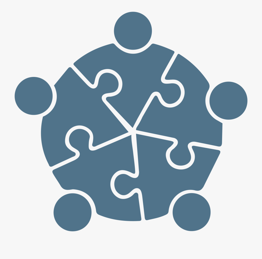Service Management Value Proposition Clipart , Png - Puzzle Piece Logo Circle People, Transparent Clipart