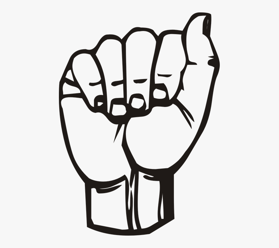 Sign Language Talk - Sign Language, Transparent Clipart