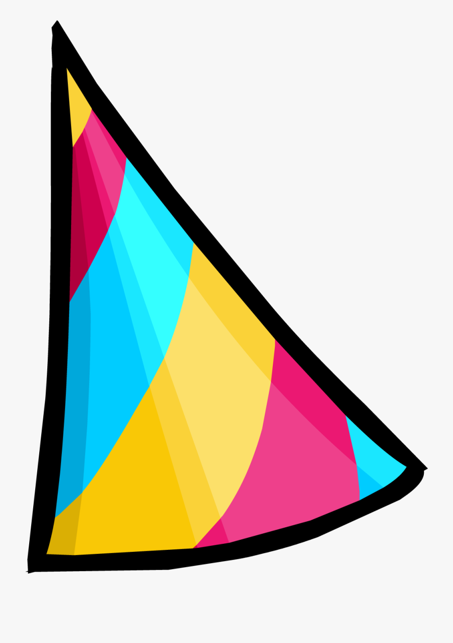 Snow Cone 3000 Party Hat Concept - Png Birthday Cone Hat, Transparent Clipart