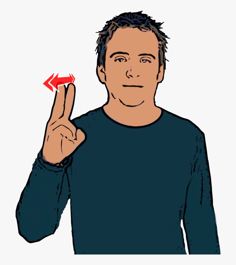 British Sign Language Again , Transparent Cartoons - British Sign Language, Transparent Clipart