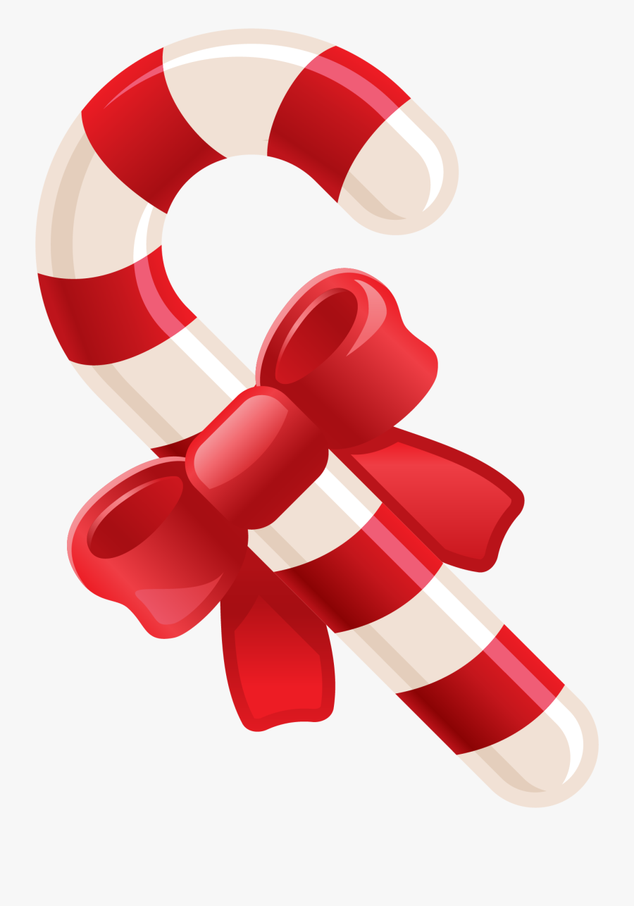 Christmas Candy Cane Png, Transparent Clipart