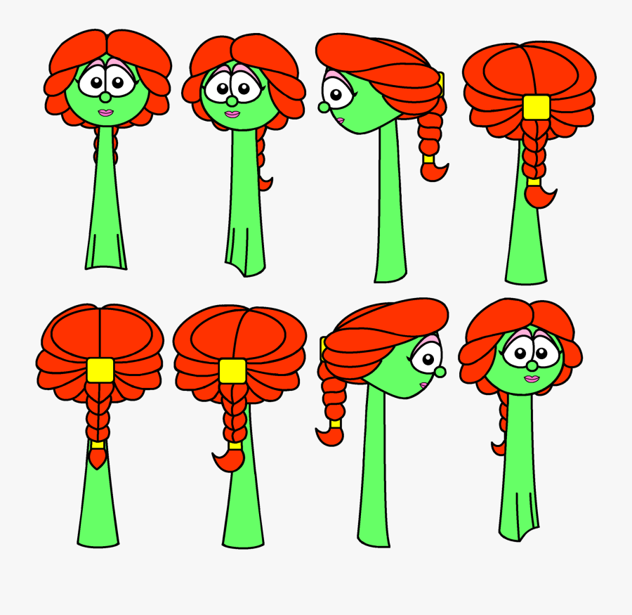 More Like Petunia Rhubarb, From Veggie-tales By - Veggietales Petunia Rhubarb, Transparent Clipart
