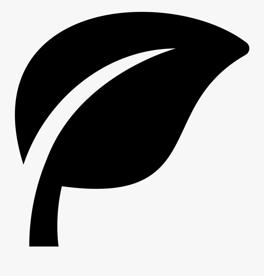 Vegetarian Icon Free Icons - Leaf Icon Png, Transparent Clipart