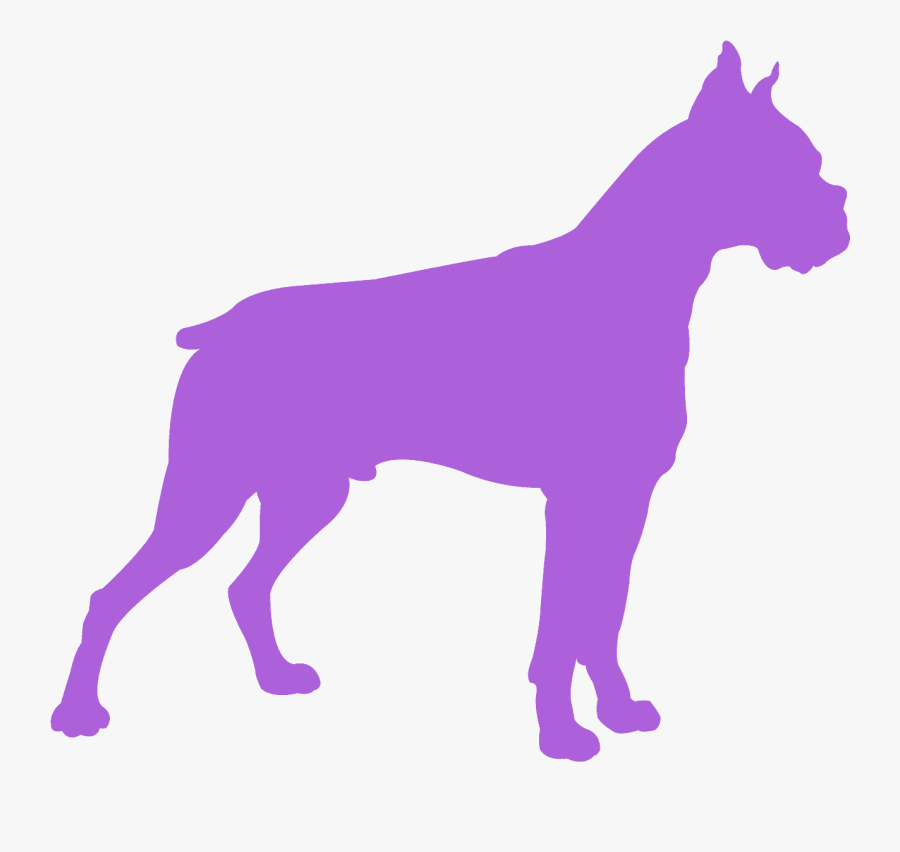 Cane Corso Silhouette Png, Transparent Clipart