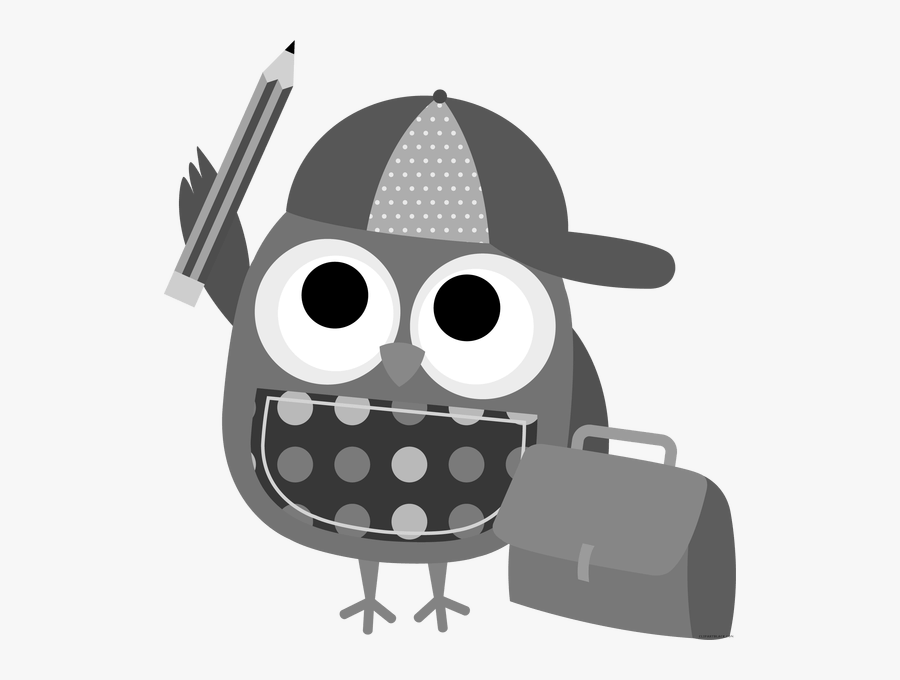 Transparent Smart Brain Clipart - Back To School Owl Clipart, Transparent Clipart